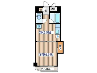 フローセラス銀杏町【5階】の間取り