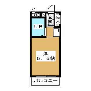 リバーサイド植田【2階】の間取り