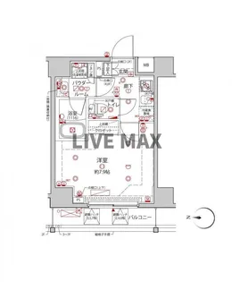 クレイシア森下ステーションサイト【7階】の間取り