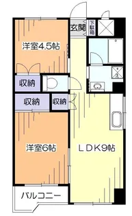 グレース秀和A【2階】の間取り