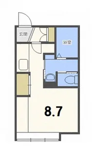 ラヴィータ新札幌【3階】の間取り