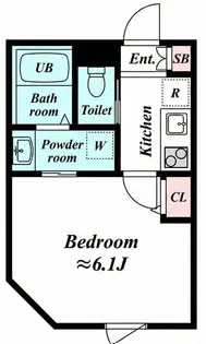 GRADUS本蓮沼【3階】の間取り