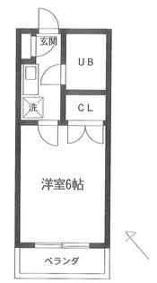 第2エクセル行徳【3階】の間取り