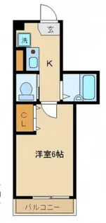 グリーンシャドー【3階】の間取り