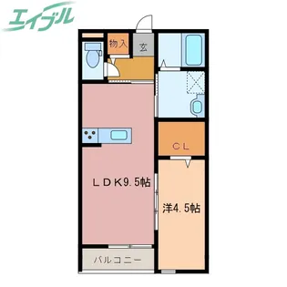 Casa anello【1階】の間取り