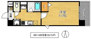 AH-BONII【3階】の間取り