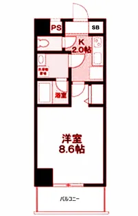 ブルーウッド金沢八景【3階】の間取り