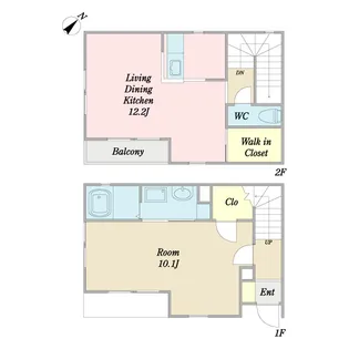 パイン・ア・ロットの間取り
