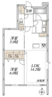 【新築☆旭化成ヘーベルメゾン】パルティータ【1階】の間取り