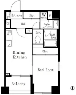オークテラス【7階】の間取り