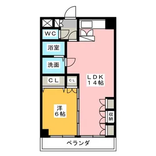 メゾンアルファー【3階】の間取り
