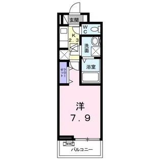 ル・ボヌール新居浜【1階】の間取り
