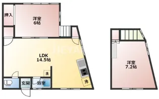 錦町アパート【1階】の間取り
