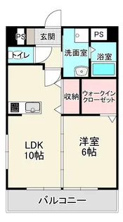 ボヌール菊陽【3階】の間取り