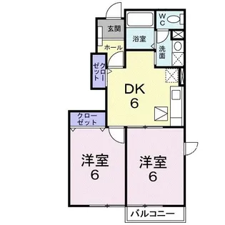 グランシャリオ・K【1階】の間取り