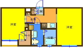 Grand Monthelie【2階】の間取り