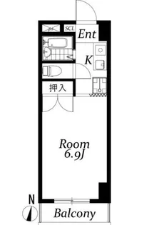 ハイコーポ小泉5.6【1階】の間取り
