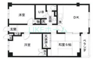 エクセル青山【3階】の間取り