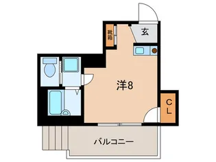 ピースフルガーデン小島【2階】の間取り