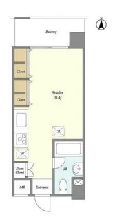 道玄坂スクエア【9階】の間取り