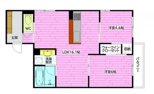 ルミナスSII【1階】の間取り