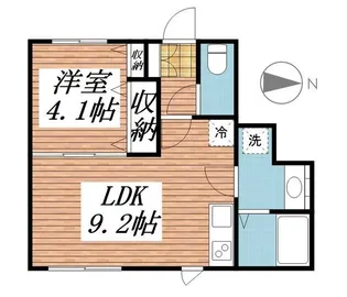 I-wood下保谷(アイウッドシモホウヤ)【1階】の間取り