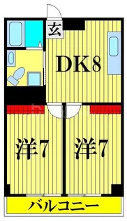 RAY【4階】の間取り