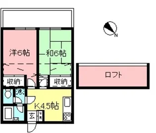 グレースガーデン【2階】の間取り