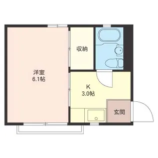 リコーハイツ【2階】の間取り