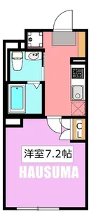 コンフォリア本駒込一丁目【2階】の間取り
