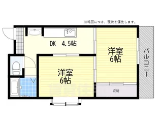 パラッツオF【4階】の間取り