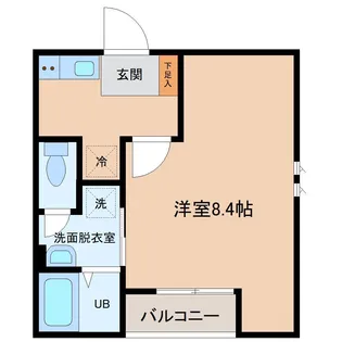 ラクセス中野栄【1階】の間取り
