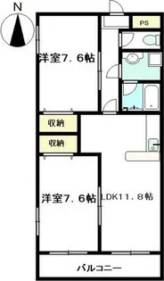 アットホーム【3階】の間取り