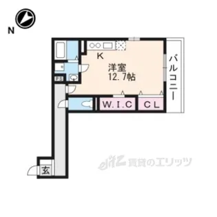 Bellavista南草津【3階】の間取り
