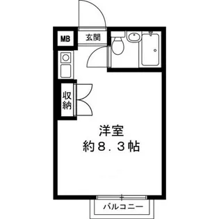 ハーモニアスガーデン【4階】の間取り