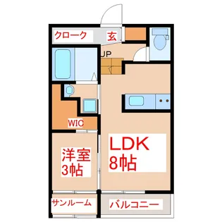 CORDIA【2階】の間取り