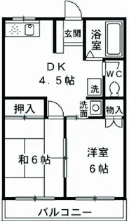 エクセレント【2階】の間取り