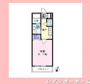 サラブレッド1【3階】の間取り