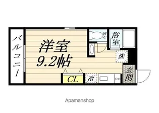 鎌倉女子大隣マスカットハウス【3階】の間取り