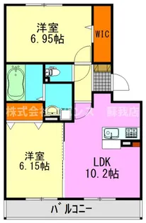 ラファエル【3階】の間取り