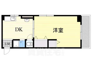 アクティブ玉出【5階】の間取り