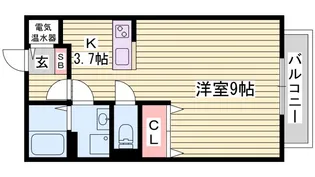 グランマーシーマサノ A【2階】の間取り