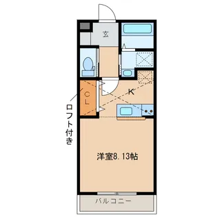 グランドガーデン掛川駅前【4階】の間取り
