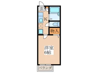 ハイツMIYOSHI3の間取り