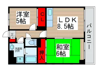 グリ-ン・アベニュ-・TAKA【2階】の間取り