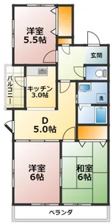 ウィステリアIII【1階】の間取り