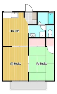 アクエリアスI【2階】の間取り