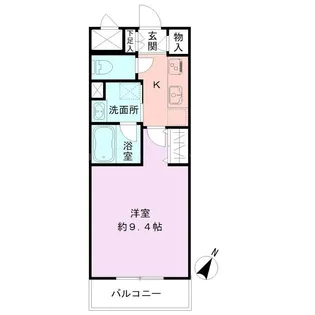 BUENA白山【5階】の間取り