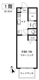 エクセル祐天寺【1階】の間取り
