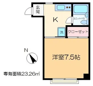 ローラービル【2階】の間取り